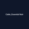 Cable Essential Noir fiche