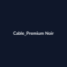 Cable Premium Noir fiche