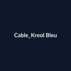 Cable Kreol Bleu fiche