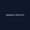Adaptateur Urban Vert fiche