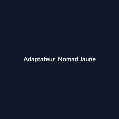 Adaptateur Nomad Jaune fiche