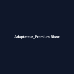 Adaptateur Premium Blanc fiche