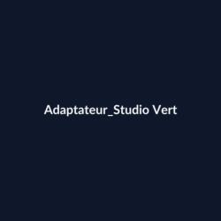Adaptateur Studio Vert fiche