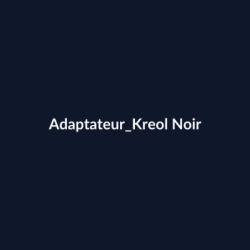 Adaptateur Kreol Noir fiche