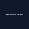 Batterie externe Max Blanc fiche