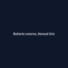 Batterie externe Nomad Gris fiche