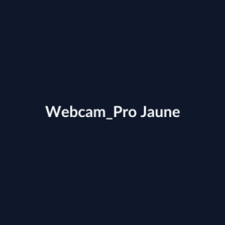 Webcam Pro Jaune fiche