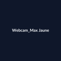 Webcam Max Jaune fiche