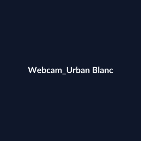 Webcam Urban Blanc fiche
