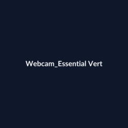 Webcam Essential Vert fiche