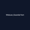 Webcam Essential Vert fiche