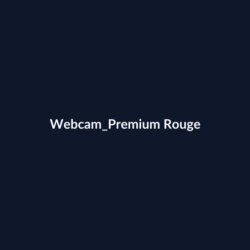 Webcam Premium Rouge fiche