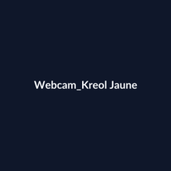Webcam Kreol Jaune fiche