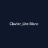 Clavier Lite Blanc fiche