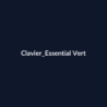 Clavier Essential Vert fiche