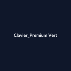 Clavier Premium Vert fiche