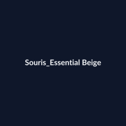 Souris Essential Beige fiche