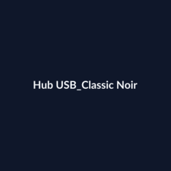 Hub USB Classic Noir fiche