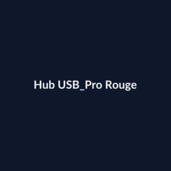 Hub USB Pro Rouge fiche