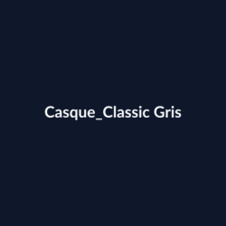 Casque Classic Gris fiche