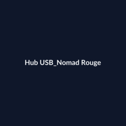 Hub USB Nomad Rouge fiche