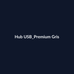 Hub USB Premium Gris fiche