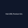 Hub USB Premium Gris fiche