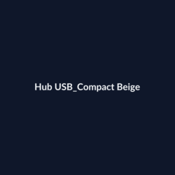 Hub USB Compact Beige fiche