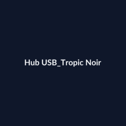 Hub USB Tropic Noir fiche