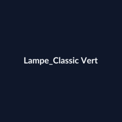 Lampe Classic Vert fiche