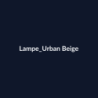 Lampe Urban Beige fiche