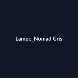 Lampe Nomad Gris fiche