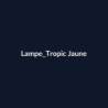 Lampe Tropic Jaune fiche
