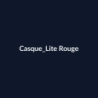 Casque Lite Rouge fiche