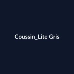 Coussin Lite Gris fiche
