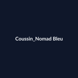Coussin Nomad Bleu fiche
