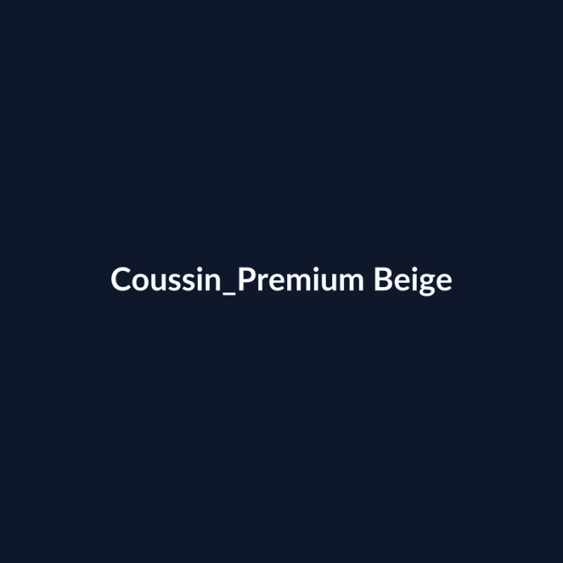 Coussin Premium Beige fiche