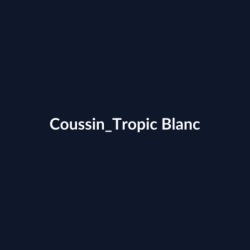 Coussin Tropic Blanc fiche