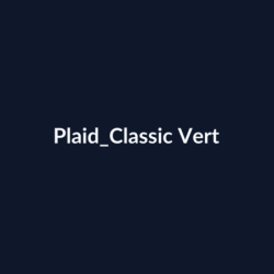 Plaid Classic Vert fiche