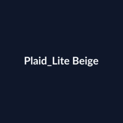 Plaid Lite Beige fiche