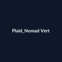 Plaid Nomad Vert fiche