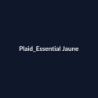 Plaid Essential Jaune fiche