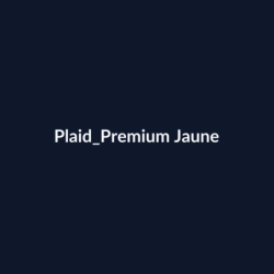 Plaid Premium Jaune fiche