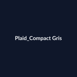 Plaid Compact Gris fiche