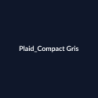 Plaid Compact Gris fiche