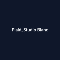 Plaid Studio Blanc fiche