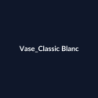Vase Classic Blanc fiche