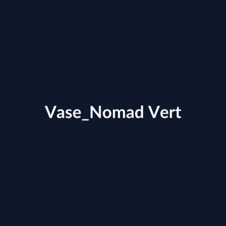 Vase Nomad Vert fiche