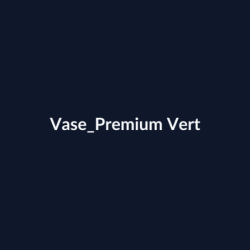 Vase Premium Vert fiche