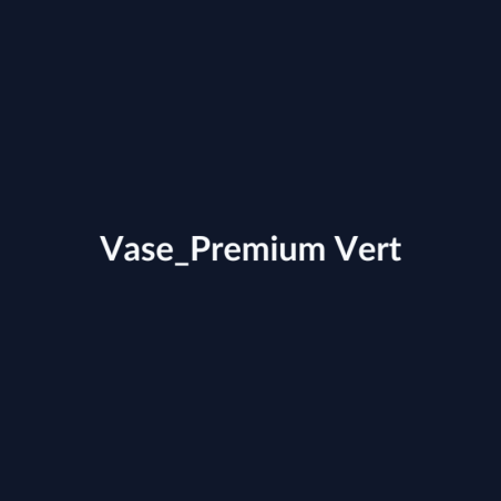 Vase Premium Vert fiche